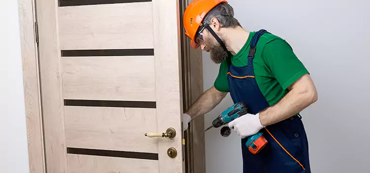 Replace Internal Door Handle with Lock Upper Arlington